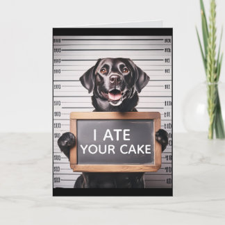 TARJETA FUNNY DOG BRTHDAY GREETING CARD