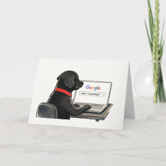Tarjeta Funny Dog Greeting Card | Who’s a Goodog?
