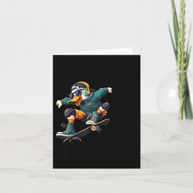 Tarjeta Funny Duck Graphic Tees Men Women Teens Funny Quot (Anverso)