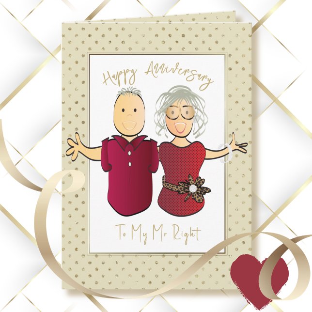Tarjeta Funny Esposo Personalizado 50 Aniversario del Boda (Subido por el creador)