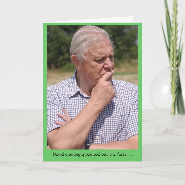 Tarjeta Funny Farter Card (Anverso)