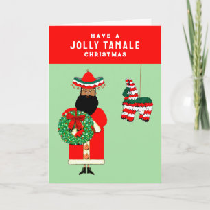 Tarjeta Funny Feliz Navidad holiday cards