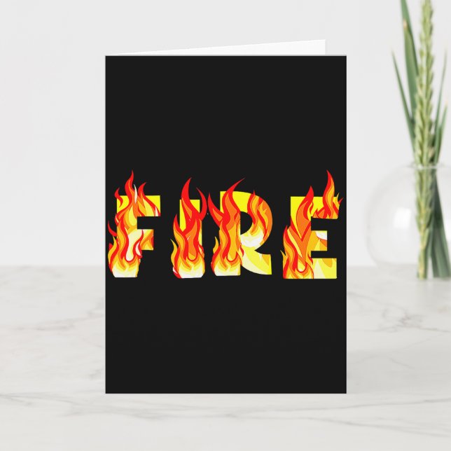Tarjeta Funny Fire And Ice Fire Couple Diy Costume Hallowe (Anverso)