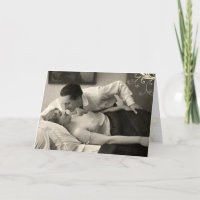 Funny Flirty Couple Card