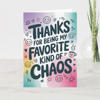 Tarjeta Funny Friend Thank You Card