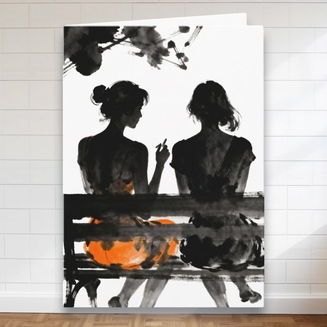 Tarjeta Funny Friendship Sarcasm | We Go Together (Subido por el creador)