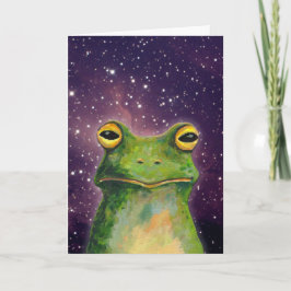 Tarjeta Funny Frog Birthday