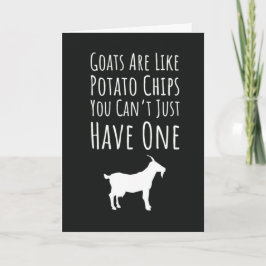 Tarjeta Funny Goat Cards Farm Animal Farmhouse Humor