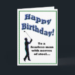 Tarjeta Funny Golf Birthday Card<br><div class="desc">Tarjeta de cumpleaños divertida para cualquier golfista.</div>