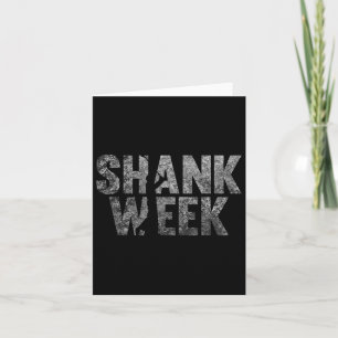 Tarjeta Funny Golf Shank Week T Shirt