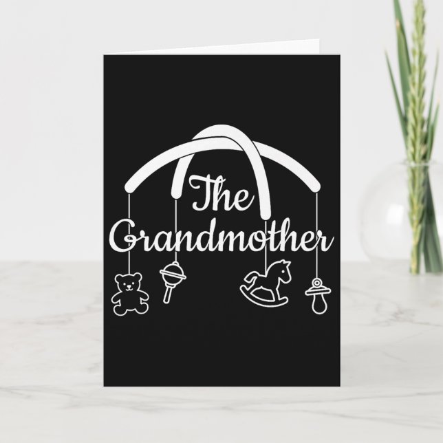 Tarjeta Funny Grandmother Design For Proud Grandmas Premiu (Anverso)