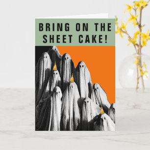 Tarjeta Funny Halloween Birday Card