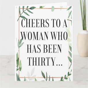 Tarjeta Funny Happy 50th Birthday - Quien mintió sobre su