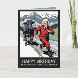 Tarjeta Funny Happy Birthday Card