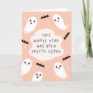 Tarjeta Funny Happy Halloween Card 2025