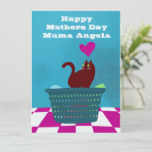 Funny Happy Mother’s Day from Bad Cat Custom