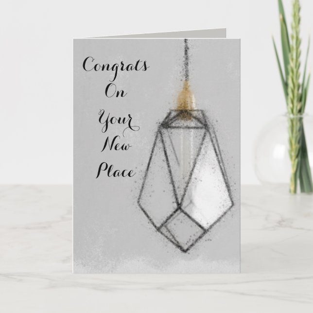 Tarjeta Funny Housewarming Card (Anverso)