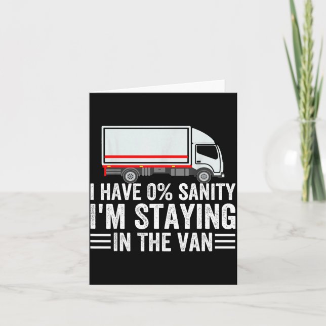 Tarjeta Funny I'm Staying In Tha Van Phasmophobia Gamer Me (Anverso)