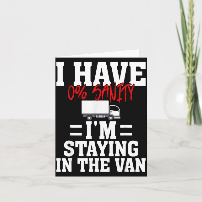 Tarjeta Funny I'm Staying In Tha Van Phasmophobia Gamer Me (Anverso)