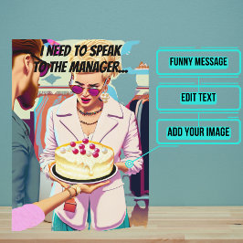 Tarjeta Funny Karen Birthday