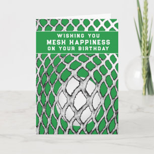 Tarjeta Funny Lacrosse Birthday