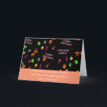 Tarjeta Funny Late Happy Birthday Wish<br><div class="desc">Funny Late Happy Birthday Wish,  " Pude haber publicado esto a tiempo pero sé lo mucho que te gusta cuando llego tarde! :)"</div>