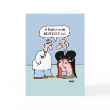 Funny Lawyer Law Office Birthday Card