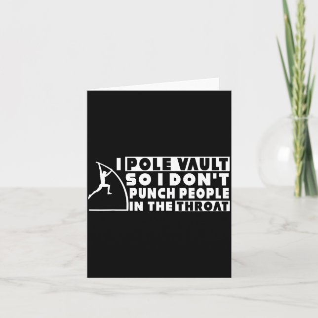 Tarjeta Funny Le Vault So I Don't Punch People - Le Vaulti (Anverso)
