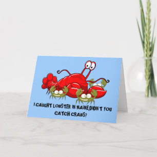 Tarjeta Funny Maine