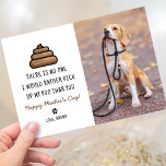 Tarjeta Funny Mascota Feliz Día de la Madre de Pieles<br><div class="desc">¿Estás buscando la tarjeta perfecta para el día de la madre de tu mascota? Dales una tarjeta que les hará reír y sonreír todo el año. Nuestra divertida tarjeta de Día de la Madre Mascota seguramente le traerá una sonrisa a la cara de sus padres mascotas. Esta tarjeta de saludo...</div>