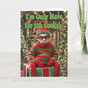 Tarjeta Funny Merry Xmas Card