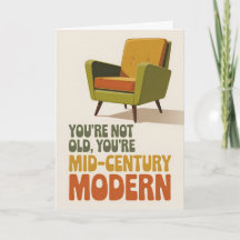 Funny Mid'Century Modern Birthday