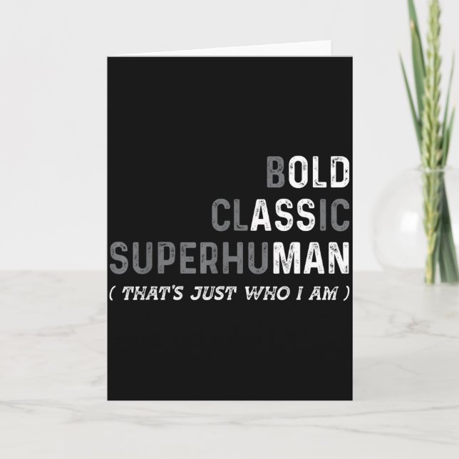 Tarjeta Funny Old Man Saying Gag Dad Father's Day Birthday (Anverso)