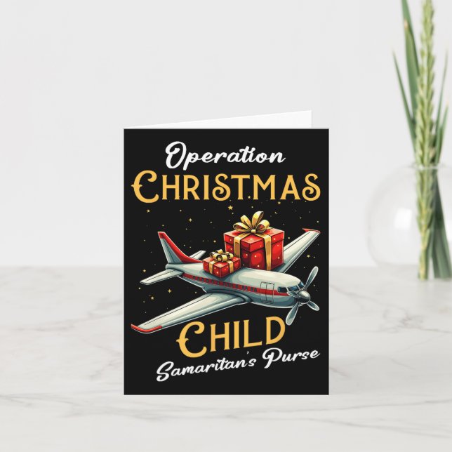 Tarjeta Funny Operation Navidades Child Funny Family Match (Anverso)