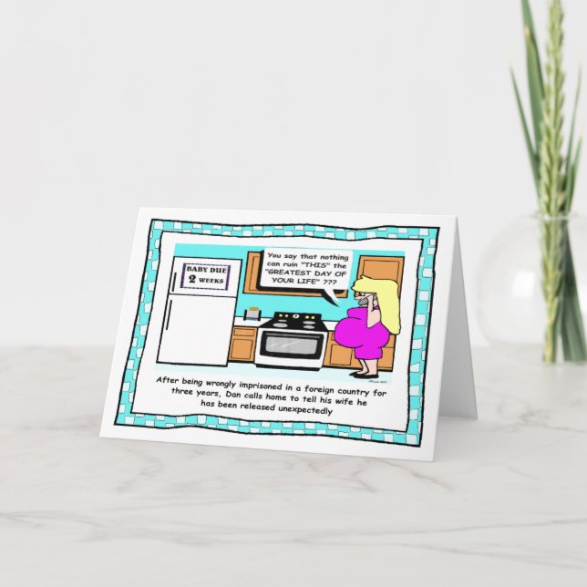 Tarjeta Funny Personalizado de Prisión (Anverso)