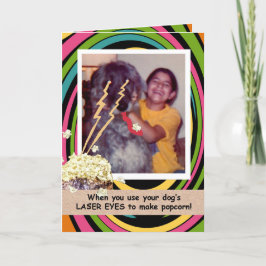 Tarjeta Funny Popcorn Card