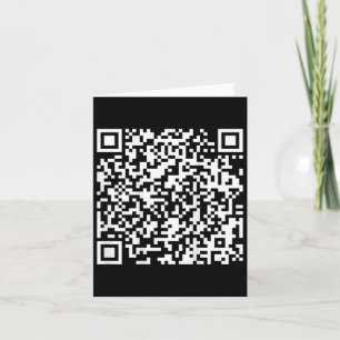Tarjeta Funny presidente de Qr Trump 4547 Tee Trump