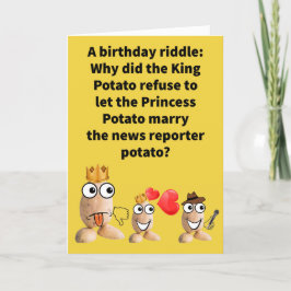 Tarjeta Funny Pun Comentarista Feliz Cumpleaños