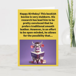 Tarjeta Funny Pun Podría Estar Ante Feliz Cumpleaños