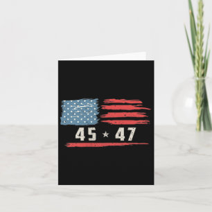 Tarjeta Funny Qr presidente Trump, código de baile 2 lados