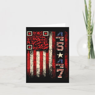 Tarjeta Funny Qr Scan Me President Trump 4547 Trump Dancin