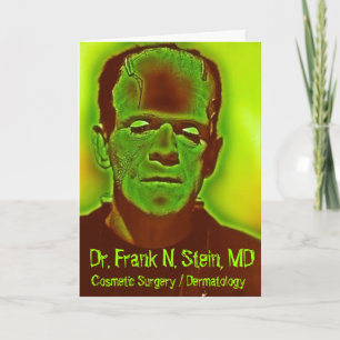 Tarjeta Funny Scary Halloween Card Happy Halloween Greetin