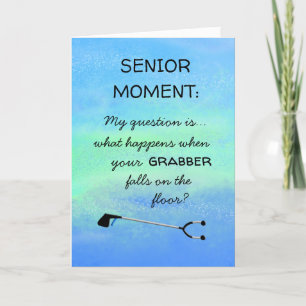 Tarjeta Funny Senior Añadir Nombre Edad Feliz Cumpleaños T