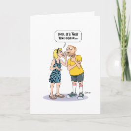 Tarjeta Funny Senior Dad Birday Card
