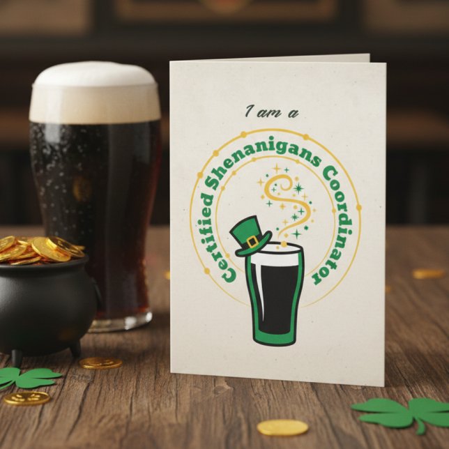 Tarjeta Funny Shenanigans Drinking Card – Party (Subido por el creador)