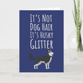 Tarjeta Funny Siberian Husky Cards Dog Lover Pet Animals