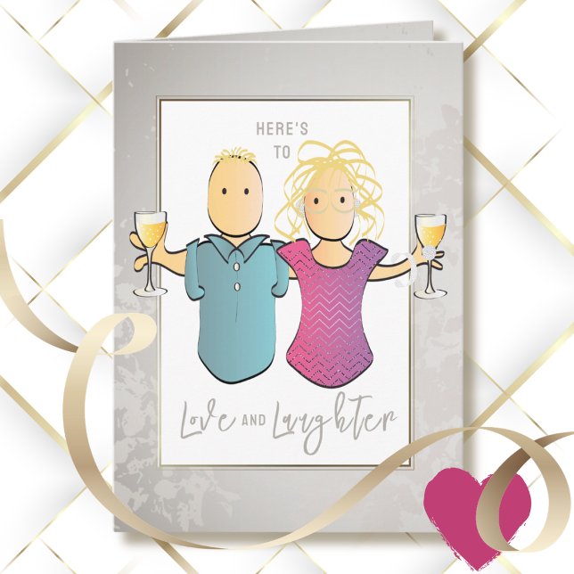 Tarjeta Funny Silver Aniversario Esposa Personalizado (Subido por el creador)