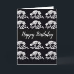 Tarjeta Funny Skeleton Birthday Card<br><div class="desc">El saludo interno dice: "No estoy diciendo que lo pases,  pero tienes edad suficiente para recordar cuando las emojis se llamaron jeroglíficos".</div>