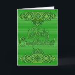 Tarjeta Funny Spanish Green Card Birthday Card<br><div class="desc">Whether they have a green card or not,  a funny card for our Spanish/ Spanglish speaking friends.</div>