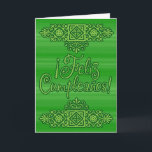 Tarjeta Funny Spanish Green Card Birthday Card<br><div class="desc">Whether they have a green card or not,  a funny card for our Spanish/ Spanglish speaking friends.</div>